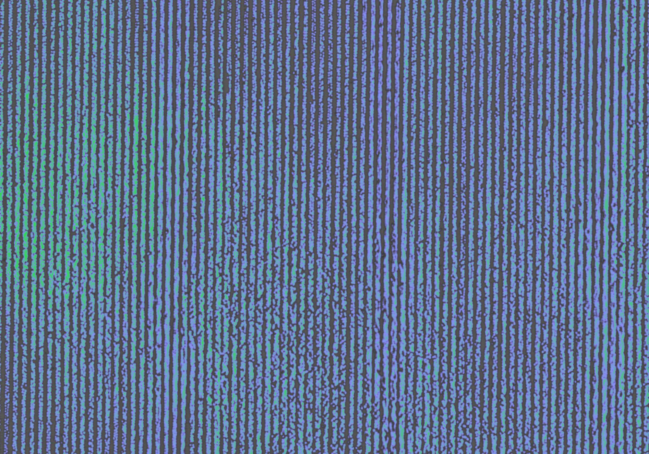 Processed stress map showing nutrient deficiency areas